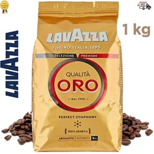 Lavazza Qualita Oro Coffee Beans 100% Arabica 1Kg /35.2oz /2.2lb