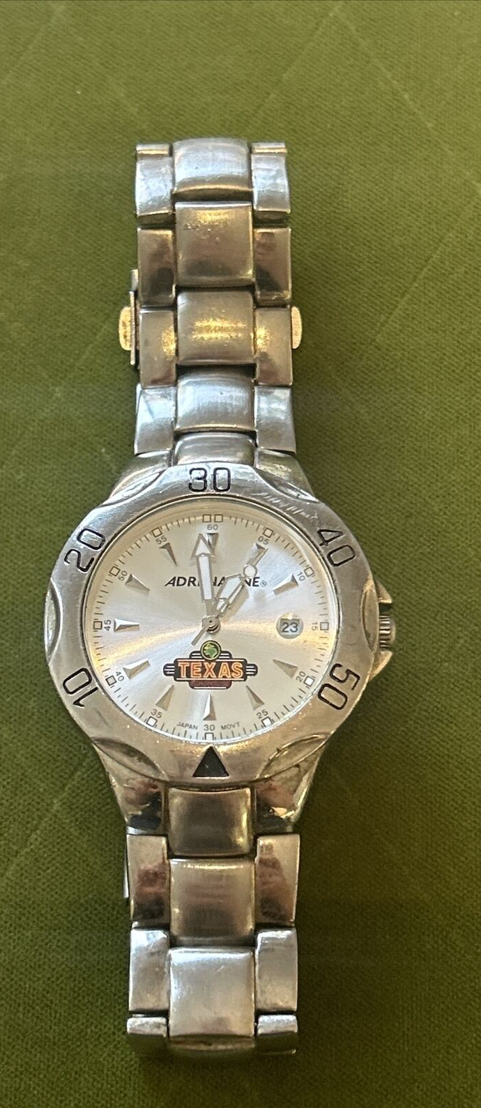 Mens Texas Roadhouse Logo Promotional Wrist Watch Adrenaline Stainless  Steel | Ebay