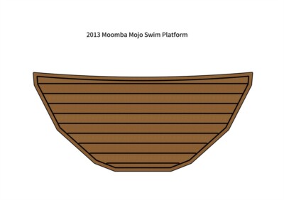 2013 Moomba Mojo Swim Platform DuraEVA Boat EVA Flooring