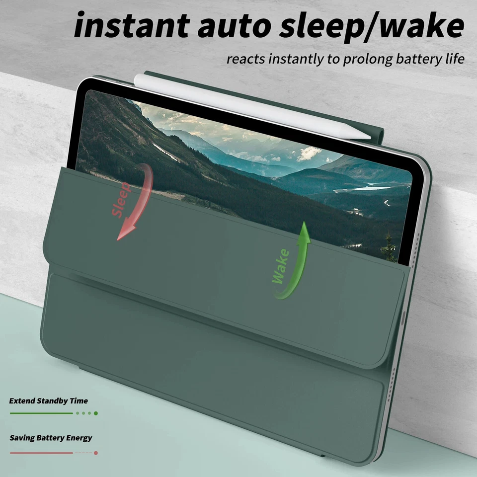 For IPad 10 2022 Pro 11 12.9'' Magnetic Case, for IPad Air4/5 10.9 Mini 6 8.3'' - Image 2 of 4