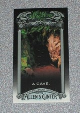2020 Topps Allen & Ginter Where Monsters Live A Cave Card #MWML-2