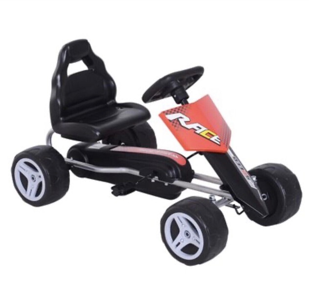 disney lightning mcqueen pedal go kart