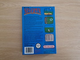 Caja y manual de reemplazo de NES Open Tournament Golf [ESP]