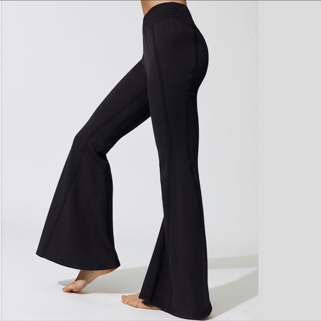 flare leg sweatpants