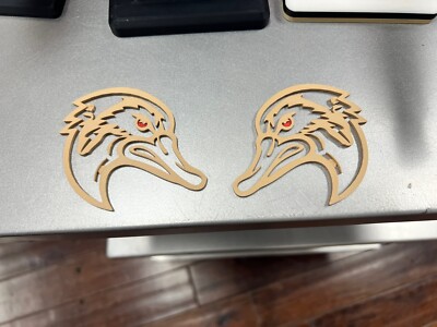  Hellcat  Style Duck Badges - Desert Tan