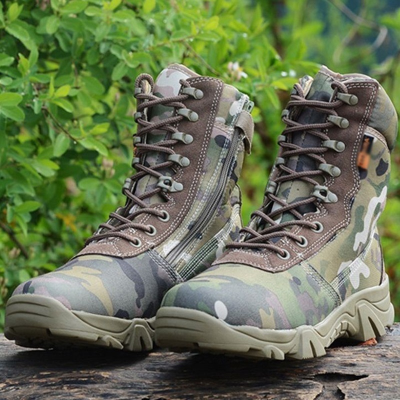 Men Outdoor Tactical Waterproof Military Ankle Boots Desert Boots Climbing shoes Men Outdoor Tactical Waterproof Military Ankle Boots Desert Boots Climbing shoes