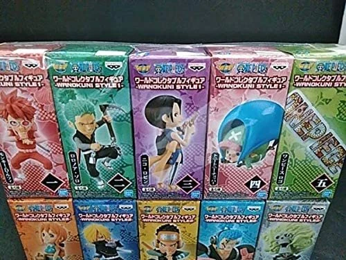 OP One Piece WCF World Collectionable Figure WANOKUNI STYLE 1 & 2 All 10