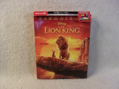 The Lion King (4K HD + Bluray) Target Exclusive    **LIKE NEW**
