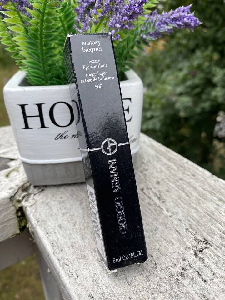 【Christmas Gift】Giorgio armani Rouge Laque Extase Lip Gloss-500 Vintage - Image 2 of 3