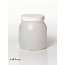 Dynalon 626335 1/2 Gallon Large Plastic HDPE Containers, PK 24