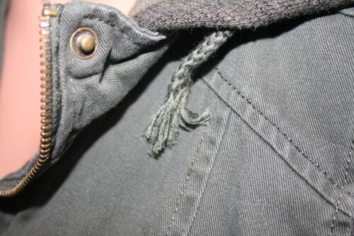 Ashley By 26 International Large Green Hooded Utility Jacket Chest: 42" Military - Picture 3 of 8