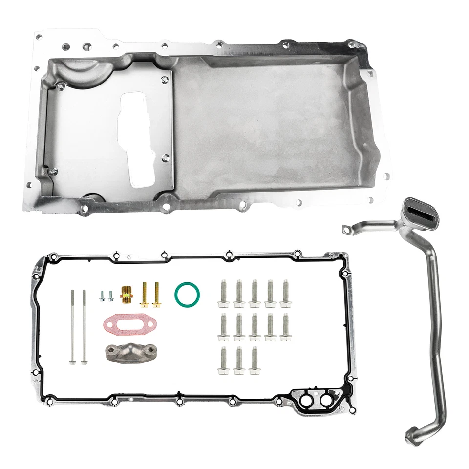 Cacerola de aceite de motor 1 pieza para Chevy Chevelle; Buick Skylark 1964-1965 y 1966-1972 81074 Foto 2 de 4