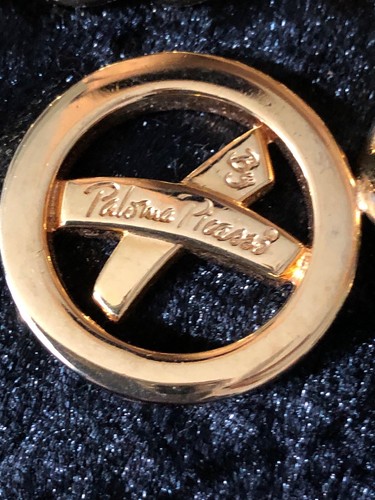 CINTURÓN DE BESO DE BRONCE ENCHAPADO EN ORO PALOMA PICASSO - Imagen 6 de 8