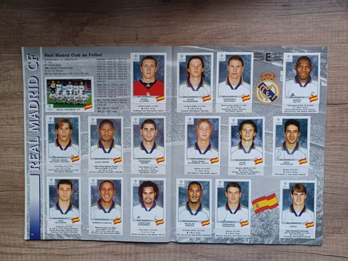 Panini Sticker Album komplett 1999/2000 Champion Real Madrid - Bild 3 von 7