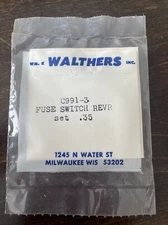 Walthers C991-3 Fuse Switch Revr Cal-Scale Kemtron Model Train HO Gauge Railway