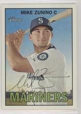 2016 Topps Heritage Gum Damage Back Mike Zunino #223 0c2