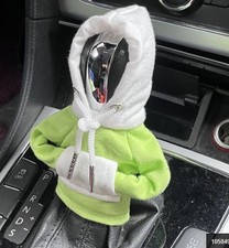 Shifter knob hoodie cover Car gear lever hooded clothing cover