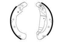 Bremsbackensatz Pagid H8945N FüR Opel Astra Caravan T92 T98 Cc F70 Zafira Vectra