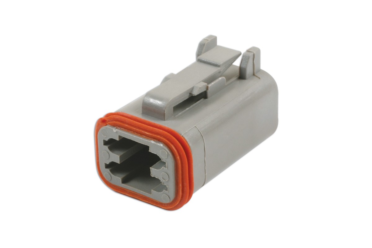 Connect Deutsch 4 Pin Plug Connector Kit 6pc 37500