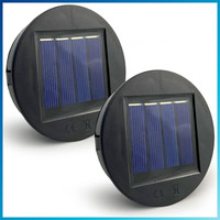 Solarleuchten Ersatz Solarmodul 8Cm 1.2V 600Mah IP65 2 StüCk FüR Gartenlampen