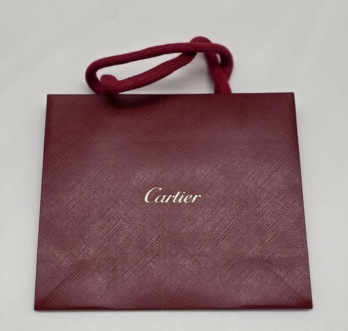 ORIGINAL CARTIER SMALL LUXURY SHOPPING BAG BRAND NEW