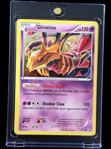 Giratina HOLO XY184 BLACK STAR PROMO POKEMON CARD