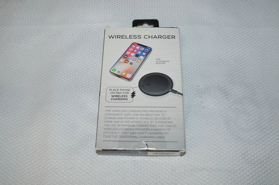WIRELESS CHARGER PAD ~ FOR QI-ENABLED DEVISED ~ USB POWERED ~ NEW - Image 2 of 4