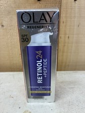 Olay Regenerist Retinol 24  Peptide Hydrating Moisturizer With Sunscreen SPF 30