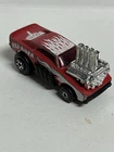 Vintage 1972 Matchbox Dodge Challenger Red Rider Diecast Car Red Vibrate Engine