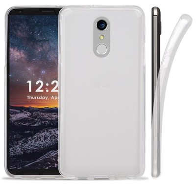 Clear Frost Flex Gel TPU Skin Case Cover for LG Stylo 4 Plus Q710