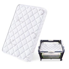 Pack and Play Mattress 38  x26  x1.5 ,Skin Friendly Fabric, Soft, Breathable...