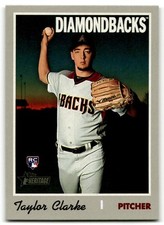 2019 Topps Heritage #531 Taylor Clarke