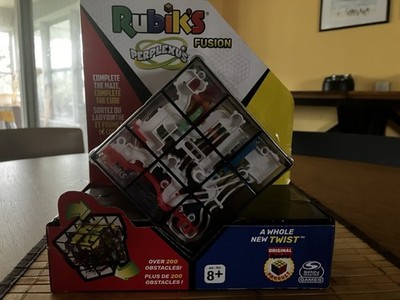 Rubik's Perplexus Fusion 3x3x3 Cube Twist Puzzle, Over 200 Obstacles, Age 8+