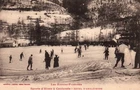 Old postcard 65 - Winter sports in CAUTERETS (H. Pyrenees) - Hotel d'Angleterre
