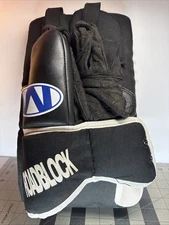 Mylec Pro 520 Yell Black Street Hockey Goalie Blocker Hockey Glove Left  Hand