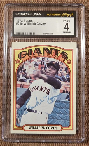 1972 Topps Willie McCovey #280 card