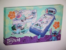 New Disney Stitch Battery Operated Pinball Machine With Lights + Sound 4+