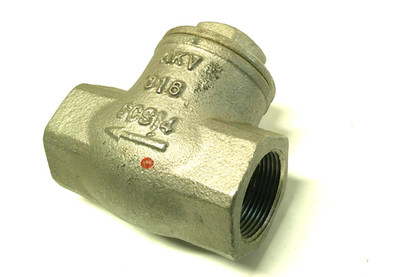 1-1/4'' 200 CWP/WOG NPT Kitz SCS14 Swing Check Valve 316 Stainless SS05071411