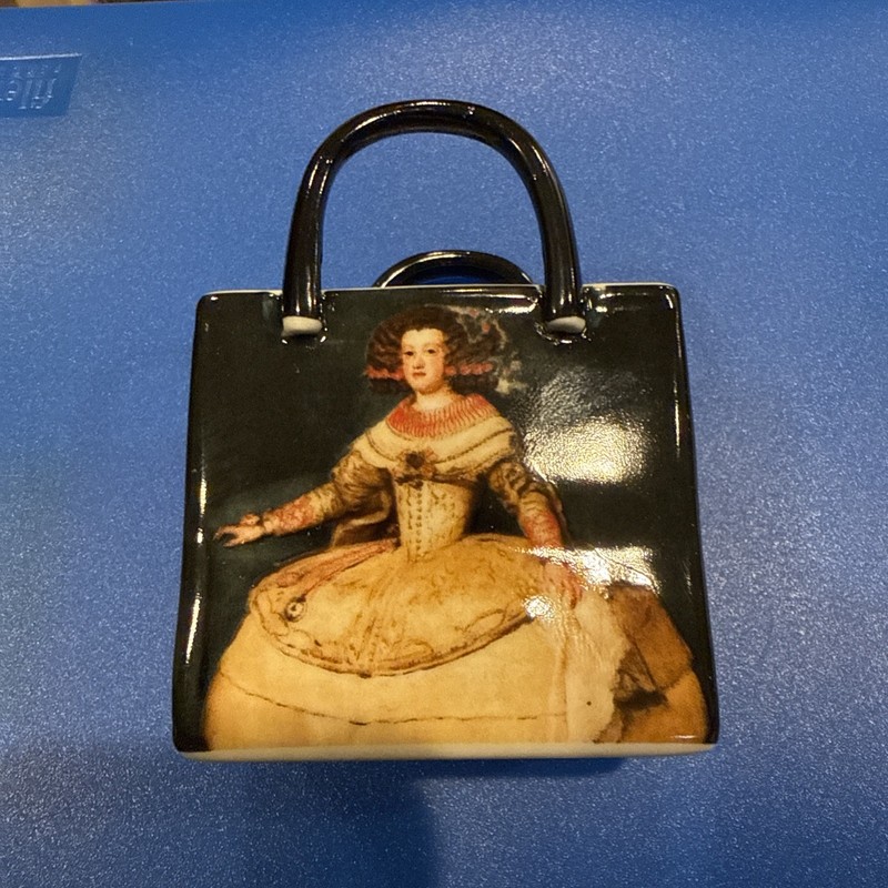 New Limited Edition La Infanta Maria Teresa - Diego de Velazquez Ceramic Bag