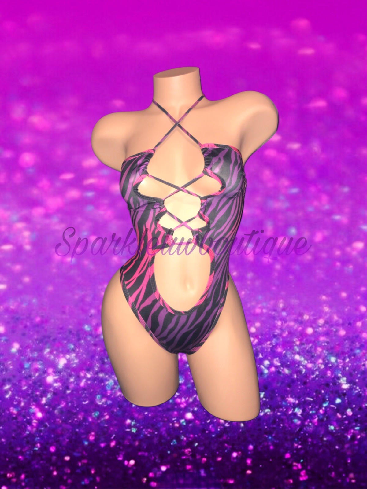 Exotic Dancewear Ombré Bodysuit