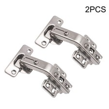 Set of 2 Hinges 135 Degree Kitchen Cabinet Cupboard Concealed Corner