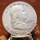 1949-S Franklin Half Dollar 90% Silver