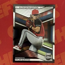 2023 Panini Elite Extra Edition Dylan Questad Minnesota Twins Baseball #112 RC