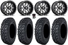 Fuel Nutz Black 14 Wheels 30 Klever Xt Tires Yamaha Yxz 2019