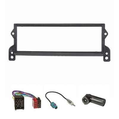 Radioblende passend für BMW Mini One One D Cooper R50 R52 R53 2001-2006 Rundpin