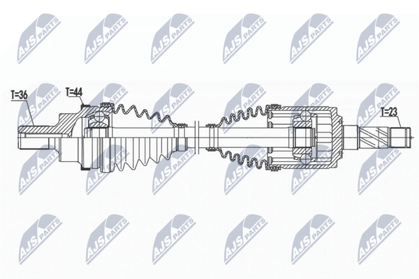 NTY Antriebswelle NPW-VV-119-image