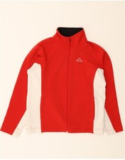 KAPPA Womens Tracksuit Top Jacket UK 10 Small Red Colourblock Polyester CO46