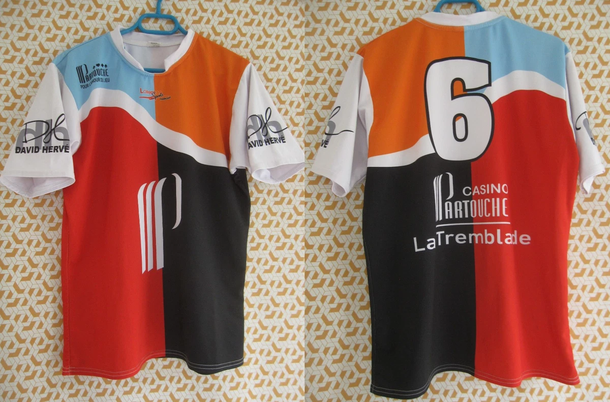 Maillot De Rugby Vintage Hummel – Cajasol Sciences – Taille XL