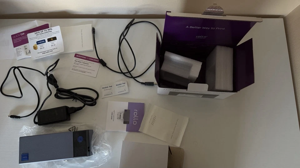 Rollo X1038 Thermal Label Shipping Barcode Printer - Image 3 of 4