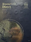 1965-2004 P&D Roosevelt Dime (77) Complete Beautiful Set in  Whitman Coin Folder